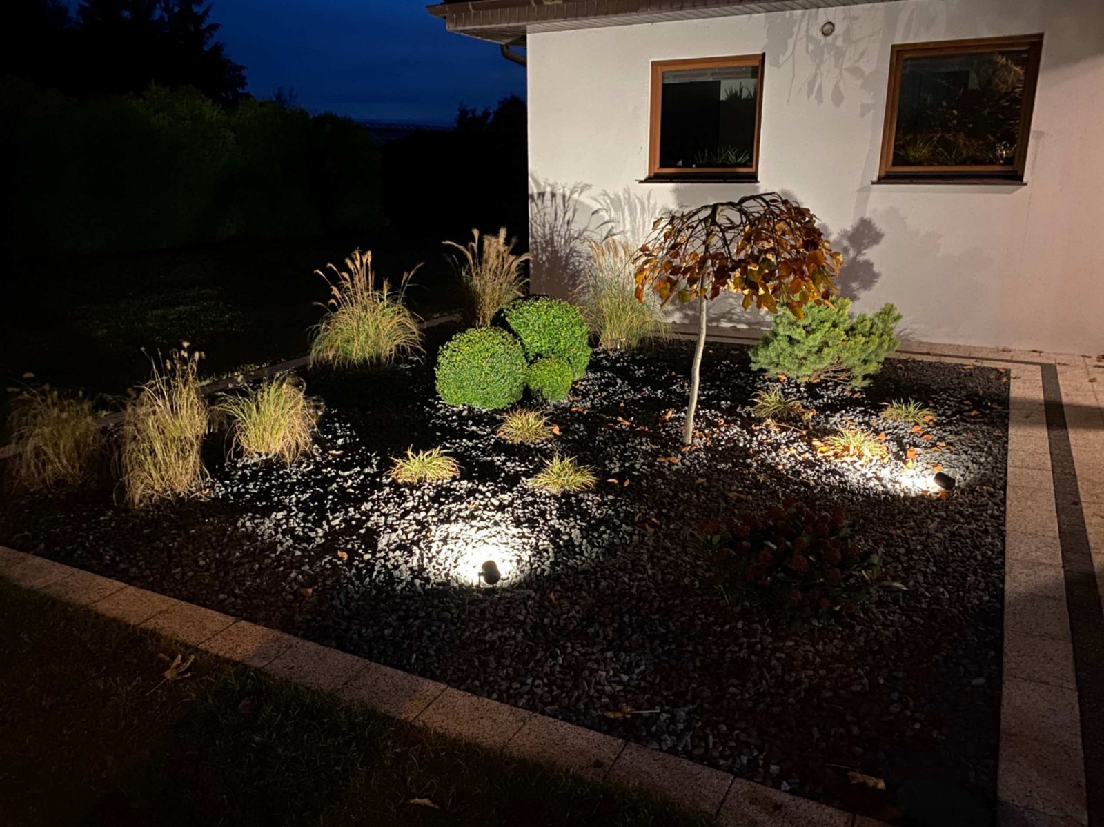 Wintry Mountain Landscape